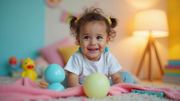 Des boucles d'oreilles enfant à la fois fun et sécurisées
