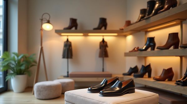 Des mocassins stylés pour homme et femme dans une boutique de choix